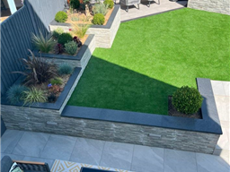 Garden with Artificial Grass
