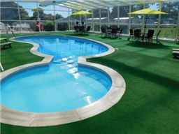 Cover Solution - Verdegrass round a swimming pool