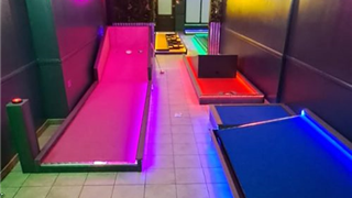 verde prime pink at neon crazy golf course