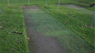 Battersea Park – Before the installation commenced