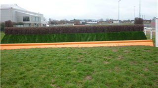 Artificial Grass Fence at Hereford Racecourse