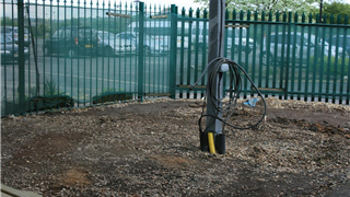 Job in action - before the transformation