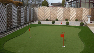 Putting Green Installed By Brialea Landscapes & Driveways Lt