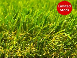 Limited Stock - Verde Entrada 30mm green & a brown thatch