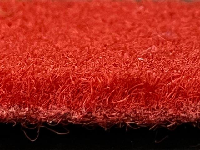 side view of verdeplay burgundy