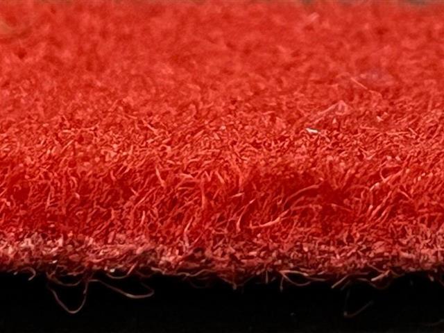 side view of verdeplay burgundy