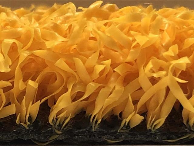 yellow artifical grass