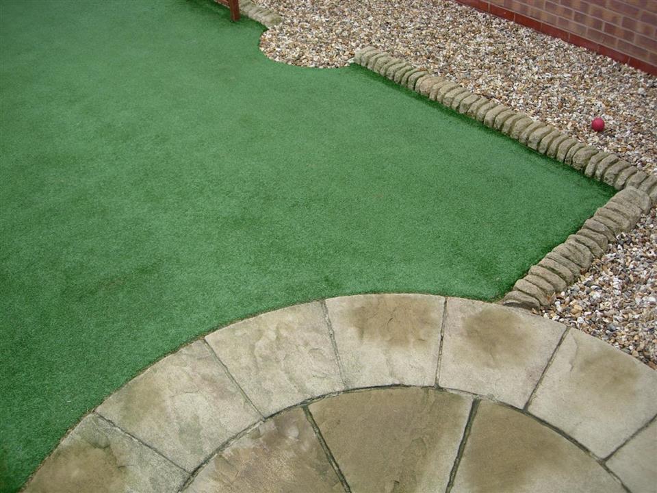 Artificial Grass at John Hargreaves' son