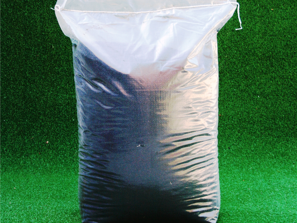 Rubber Granules in a 25kg bag