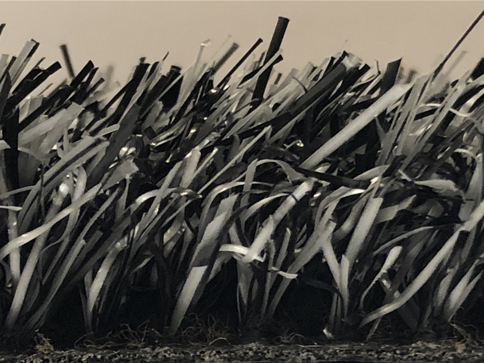 off black artificial grass