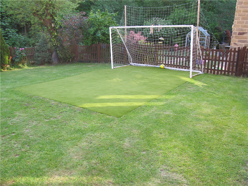 turf for football goal post