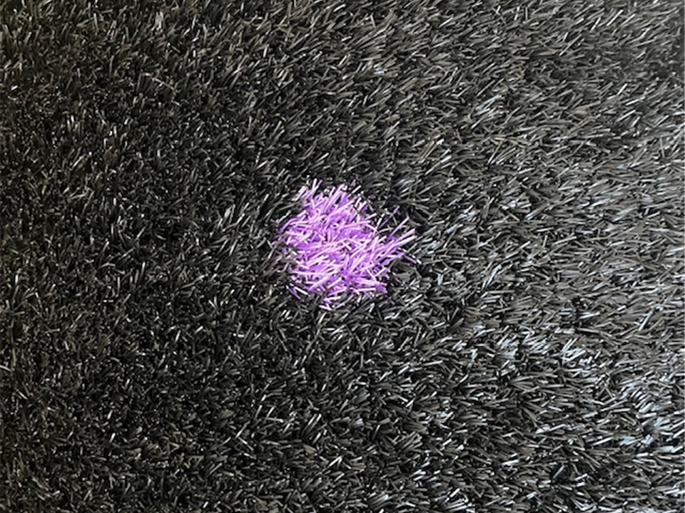 groovy grass dice jet black