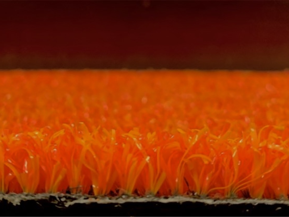 Verde Leisure Orange - 2.05x4.00m side view