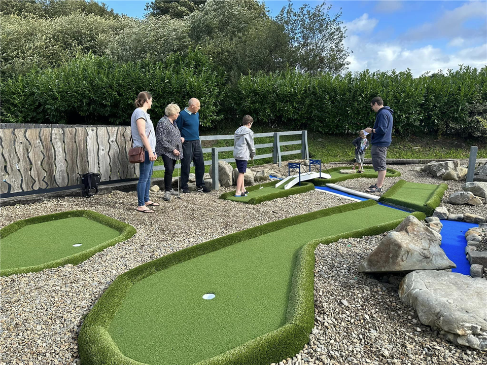 green verde prime for crazy golf surface