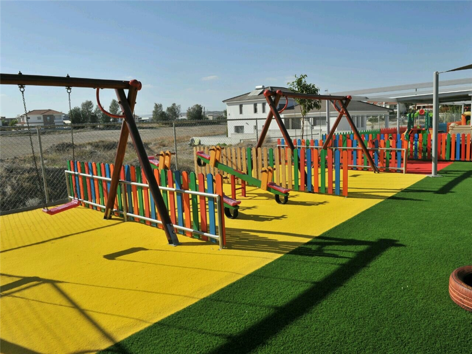 verdesward installation in a play area