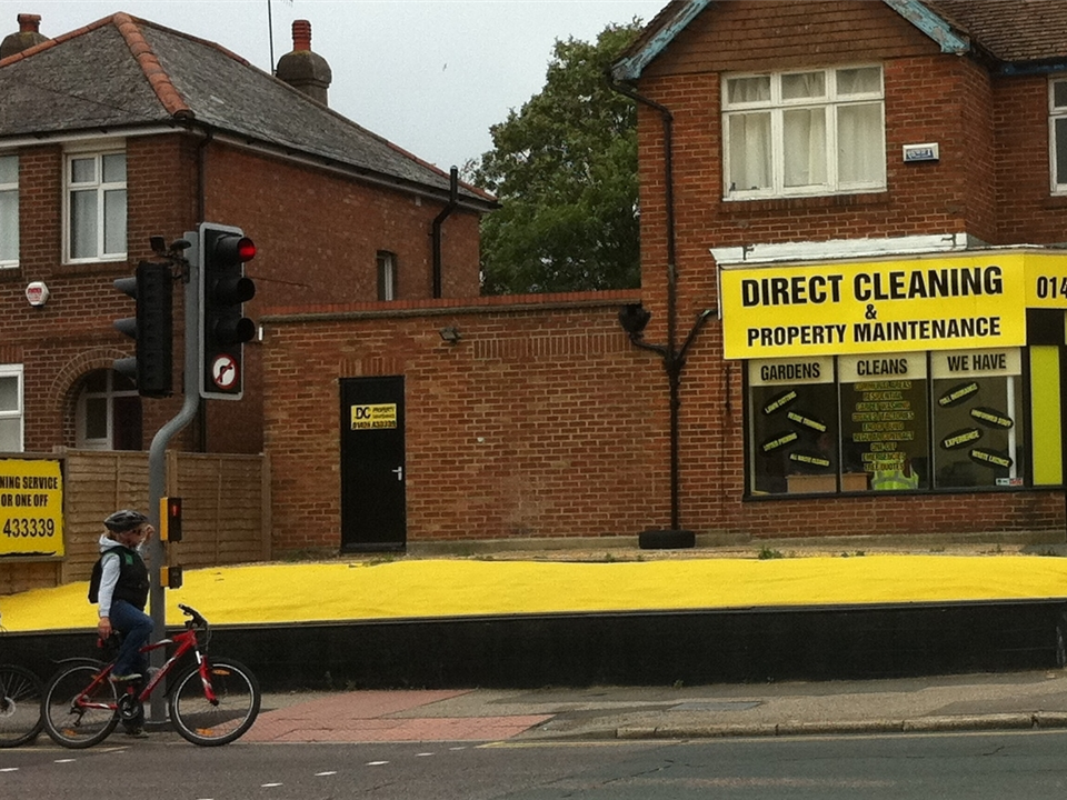 verdeturf yellow installation photo