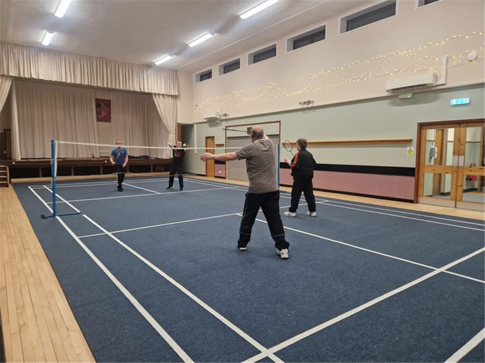 Verde Badminton Installation