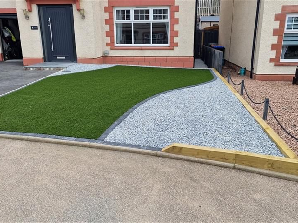 Artificial Grass in Garden