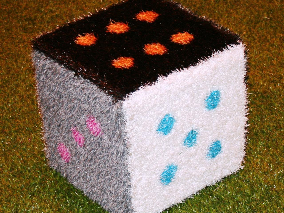 Groovy Grass Dice