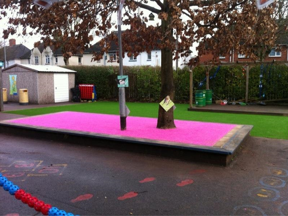 RD Paving &ndash; Pink Groovy Grass