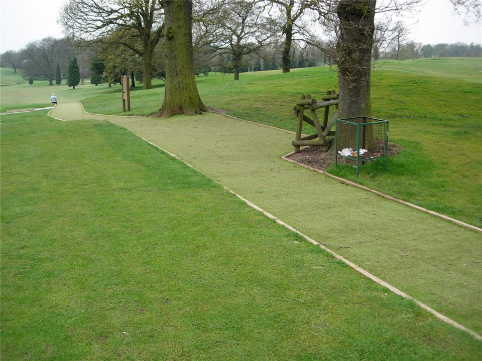 Shawhill Golf Club – Verdeturf path way 