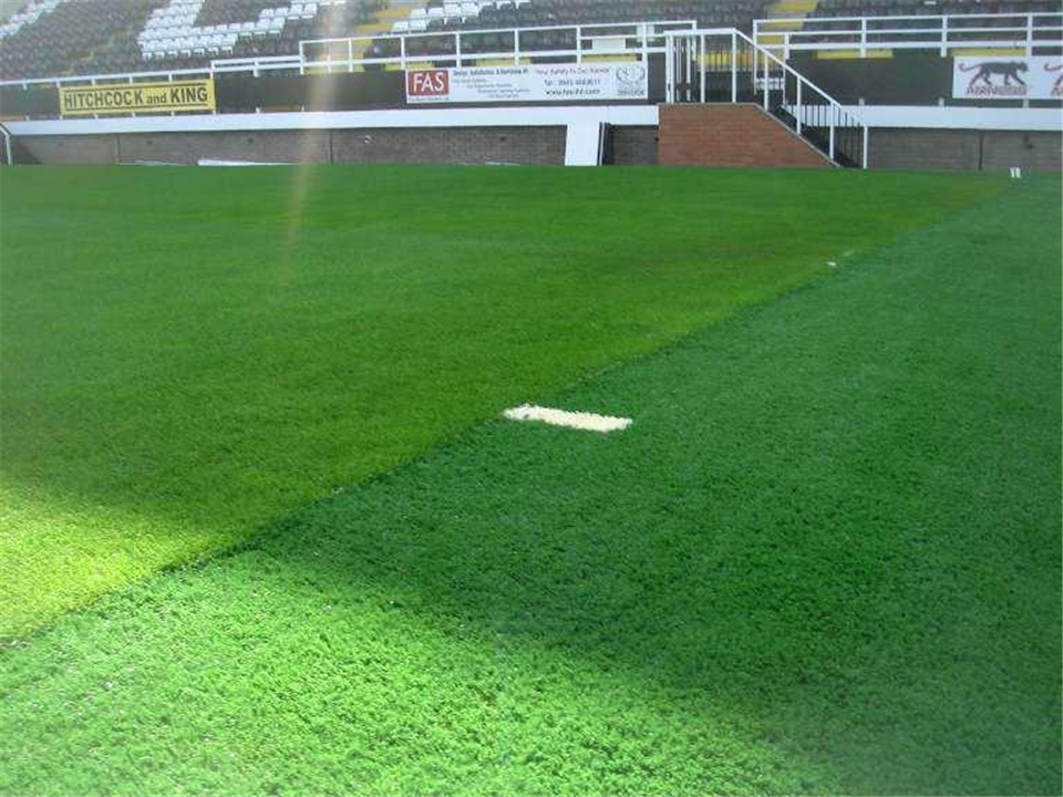 Artifical Grass Football Touchline 