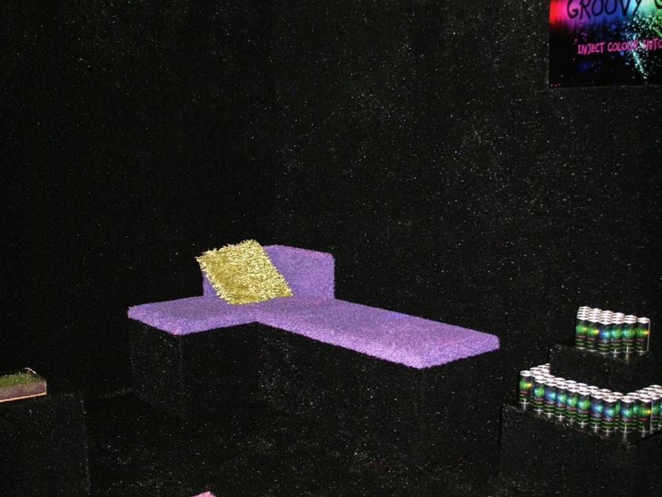 Groovy Grass Bench