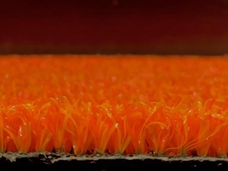 Verde Leisure Orange - 2.05x4.00m side view