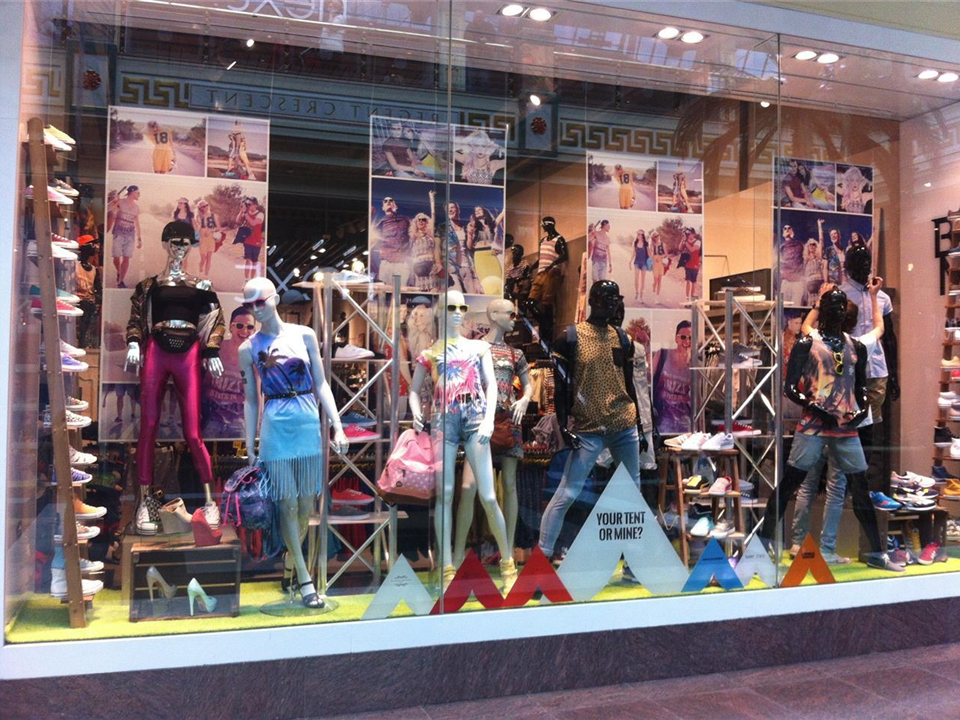 JD Sports Window Display