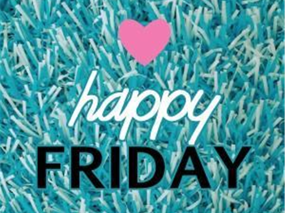 Happy Friday! Blue Groovy Grass