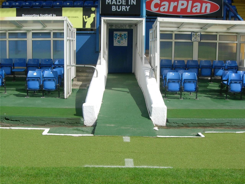 Super Verdegrass Football Touchline Bury Football Club