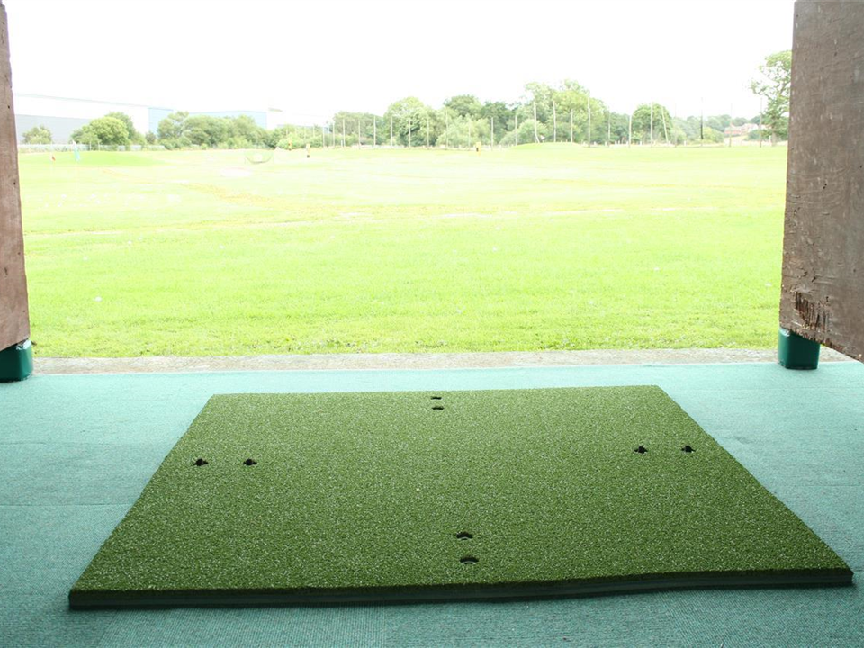 Verde Golf Mats in the Driving Range