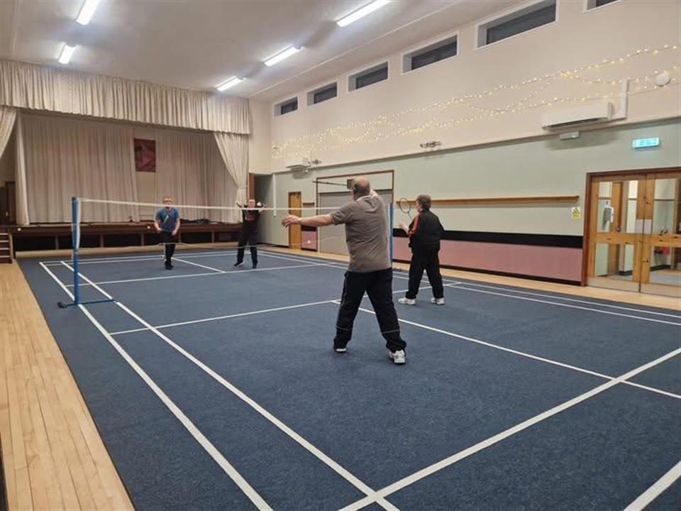 Verde Badminton Installation