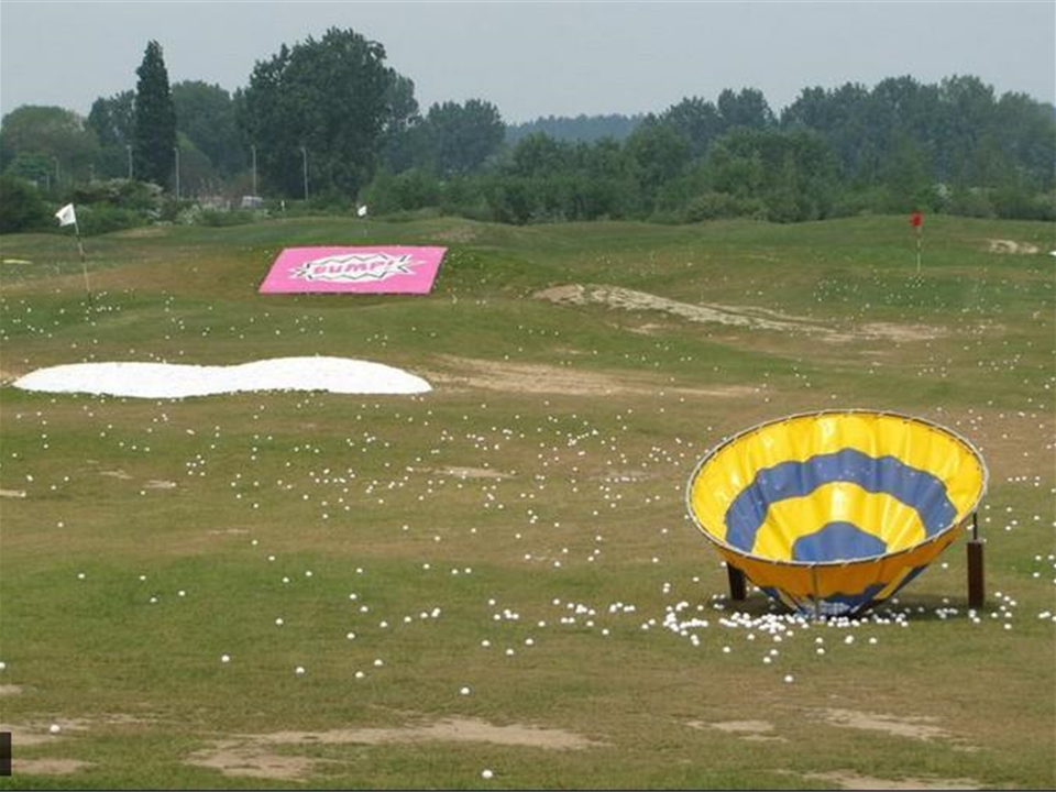 'BUMP' Logo Installed at PlayGolf Bournemouth