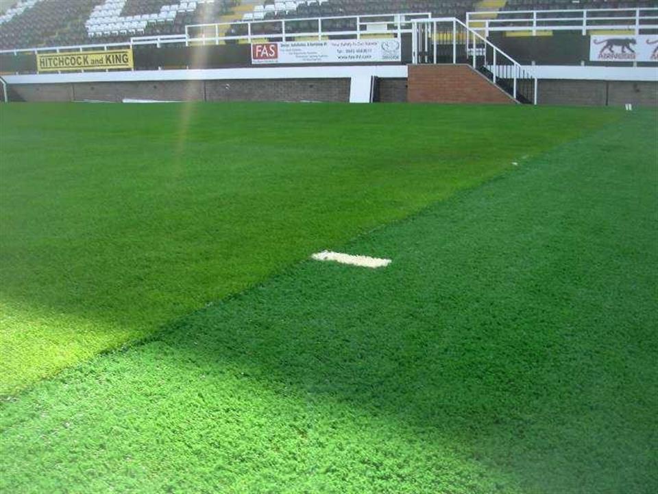 Artifical Grass Football Touchline 