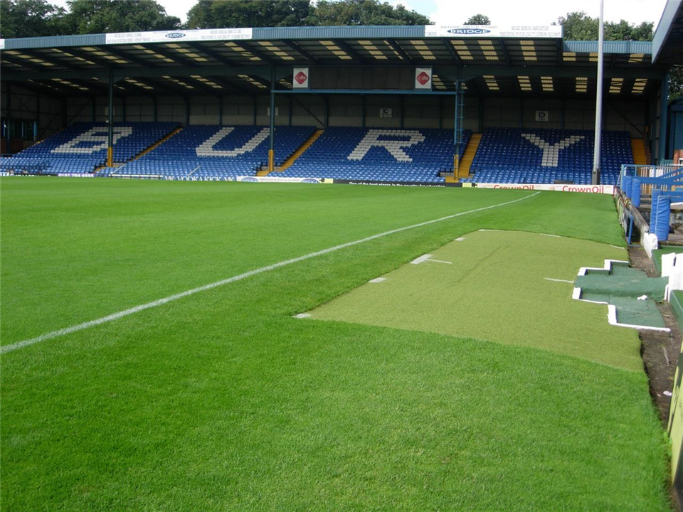 Super Verdegrass Football Touchline Bury Football Club