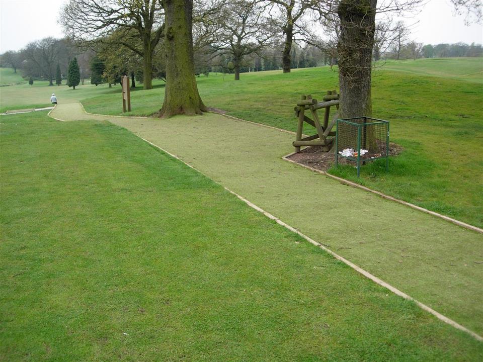 Shawhill Golf Club &ndash; Verdeturf path way 