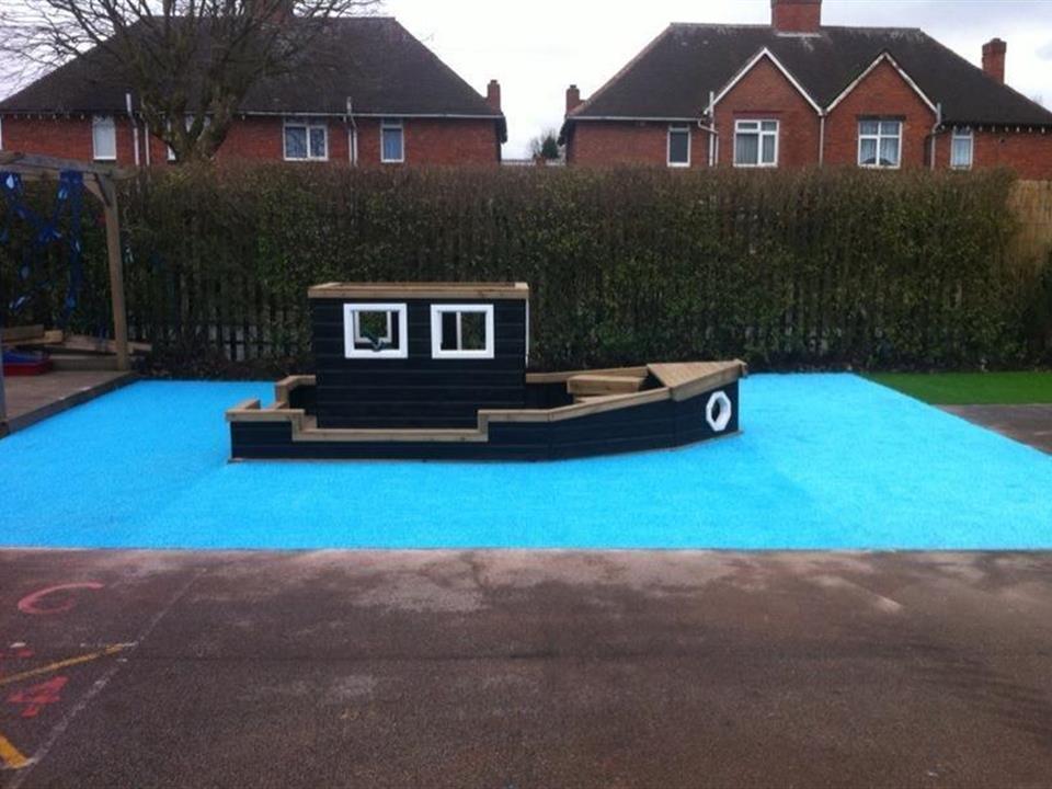 RD Paving &ndash; Blue Groovy Grass 