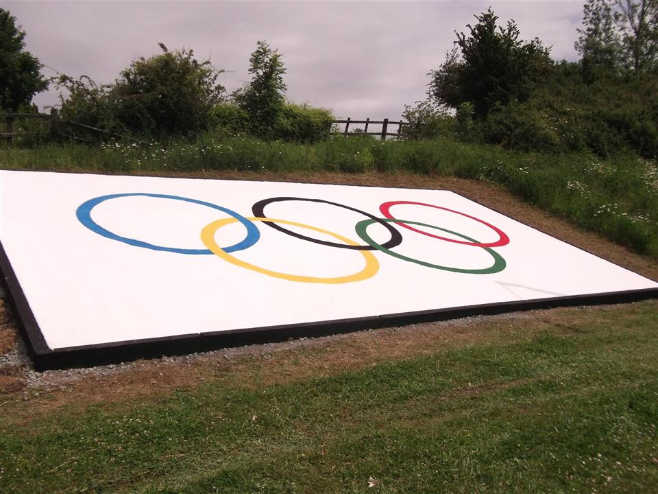 Basildon Council Olympic Flag by Verde Sports