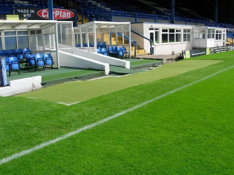 Super Verdegrass Technical Areas Bury FC