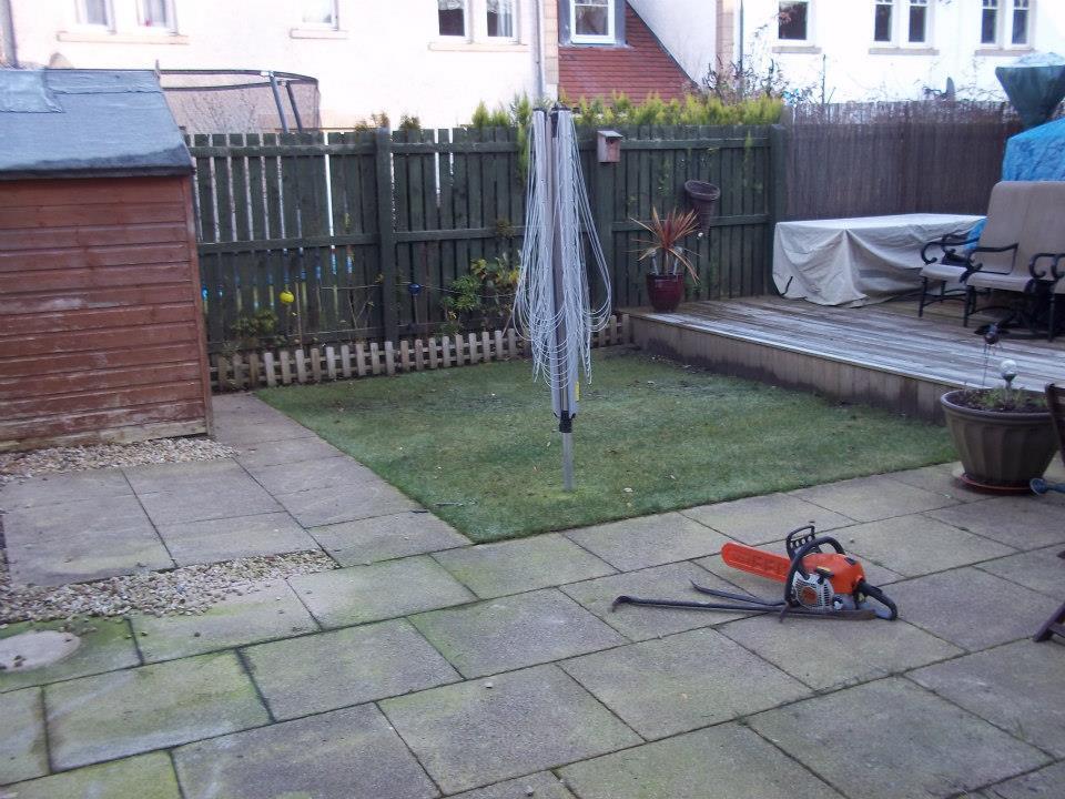 Quick Lawn Before